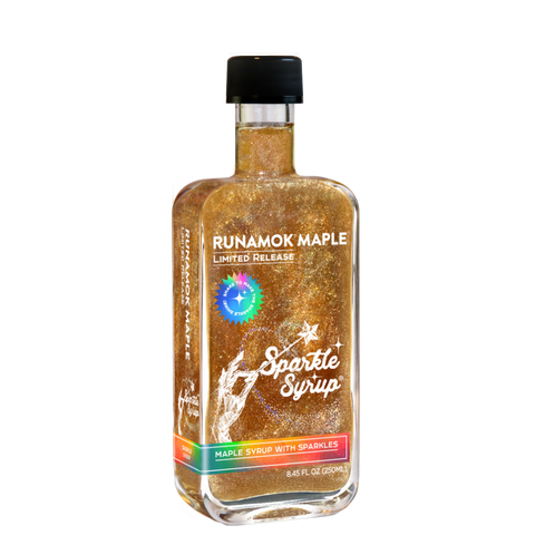 Sparkle Infused Organic Maple Syrup