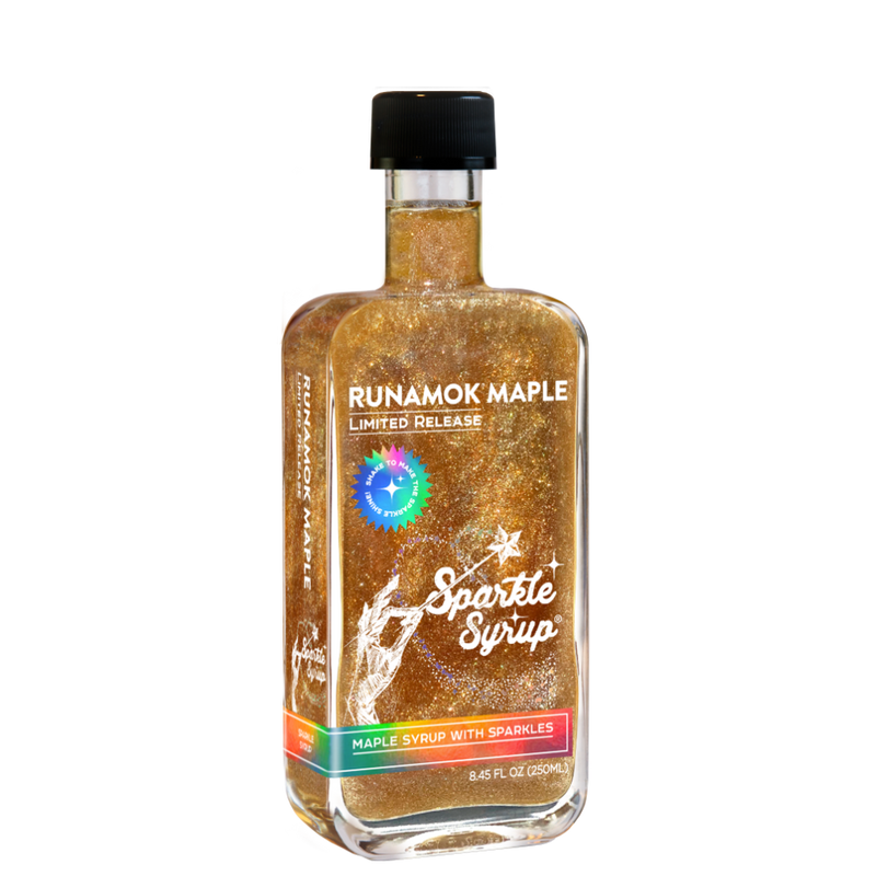 Sparkle Infused Organic Maple Syrup