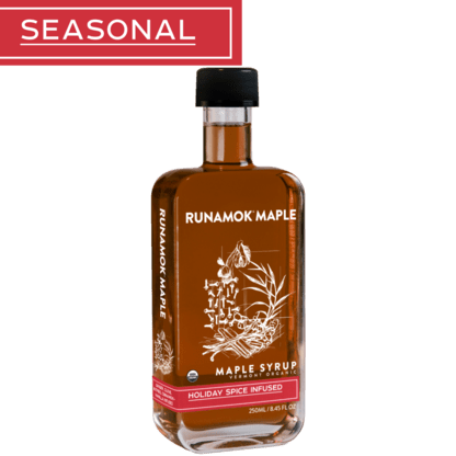 Holiday Spice Barrel-Aged Maple Syrup-SEASONAL!!